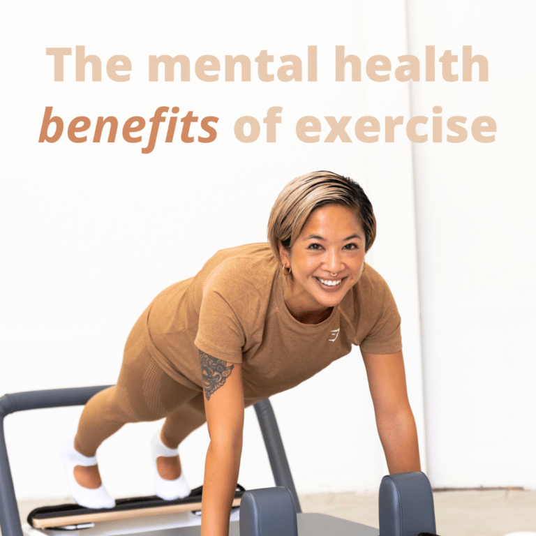 Exercising for mental health
